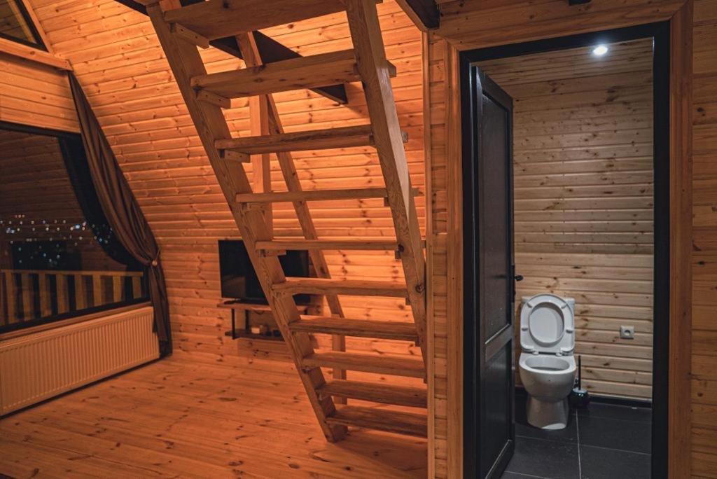 Villa Little Wood House Gergeti Kazbegi Exterior foto