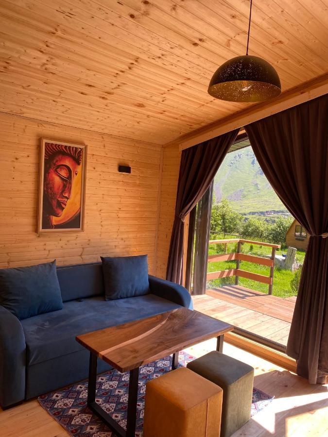 Villa Little Wood House Gergeti Kazbegi Exterior foto